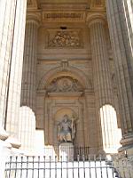 Paris, Eglise St Sulpice, Facade, statue de Moise (1)